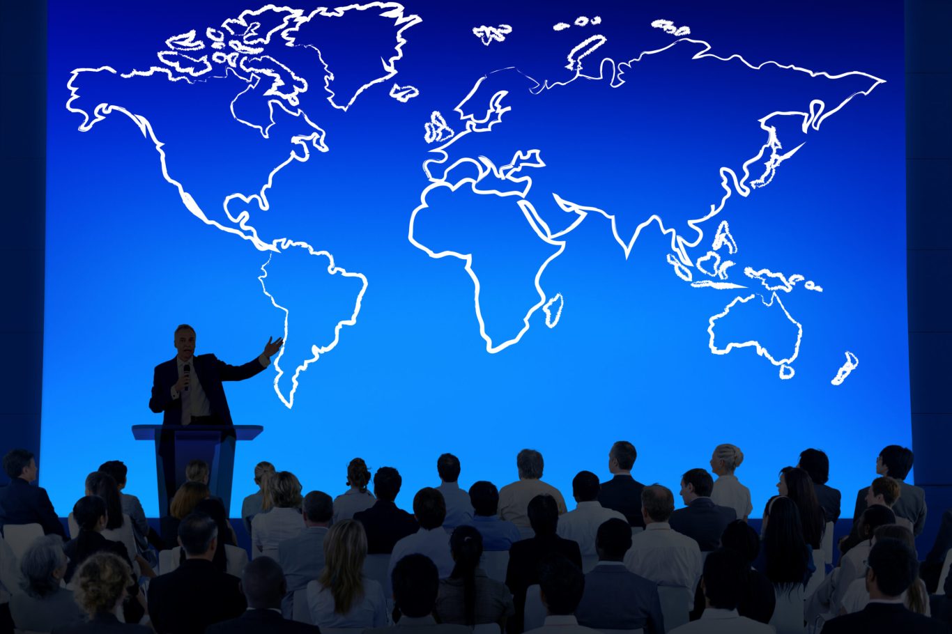 Cartography Connection Earth World Map Concept